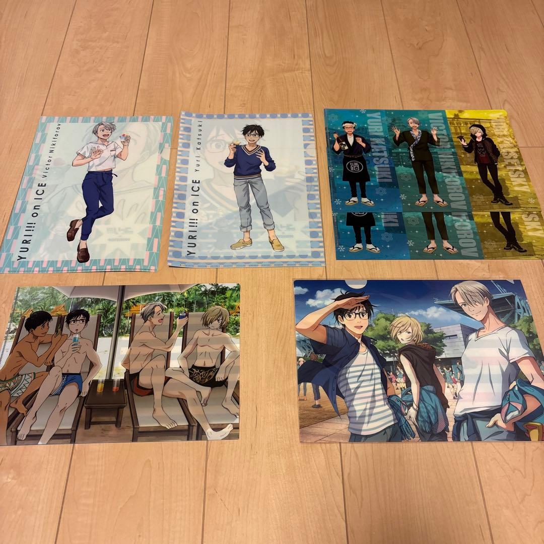 ユーリ!!! on ICE クリアファイル　ポスター