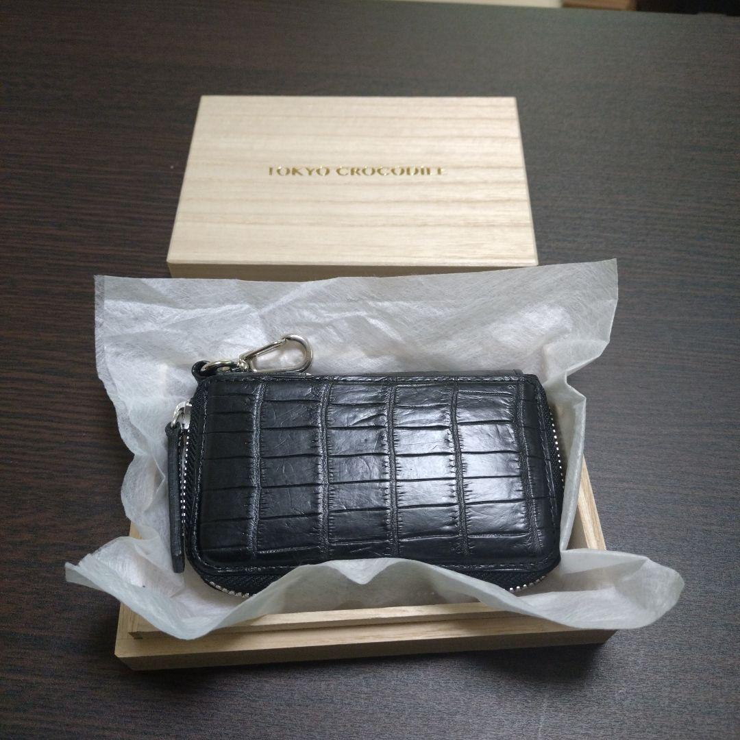 は*ん様 東京クロコダイル　ナイルクロコダイル　マット　スマートキーケース