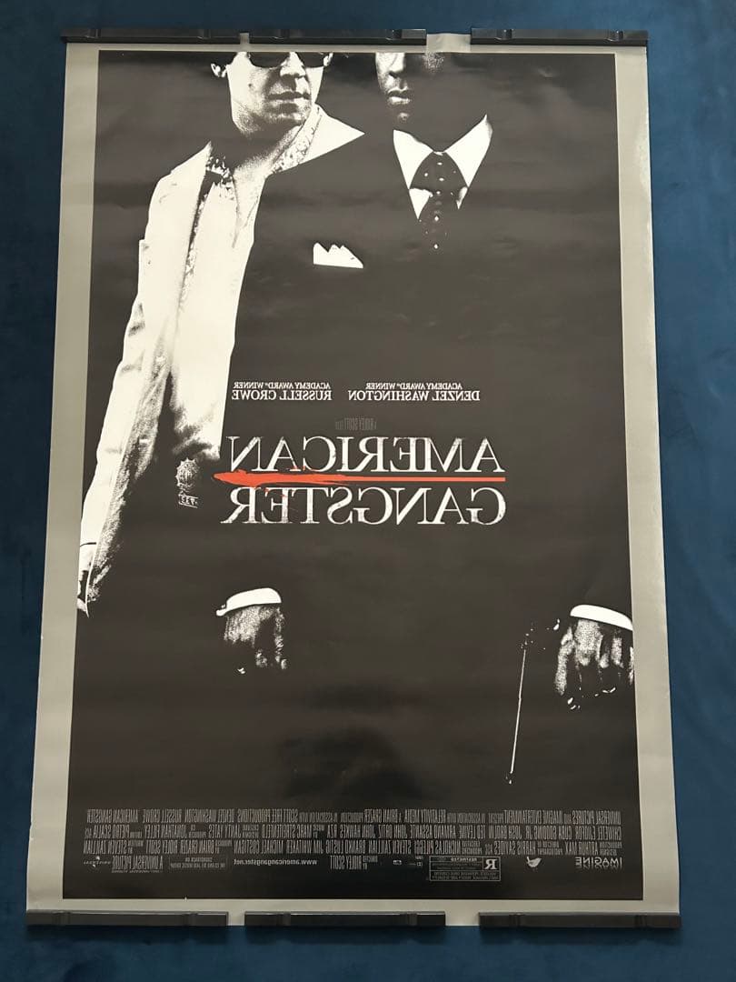 アメリカン・ギャングスター　USオリジナル映画ポスター