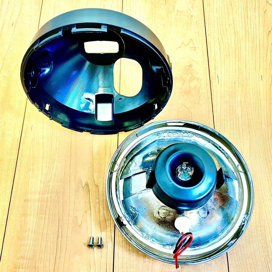 当時物 シビエ 凹み ヘッドライト CIBIE スーパーオスカー マーシャル