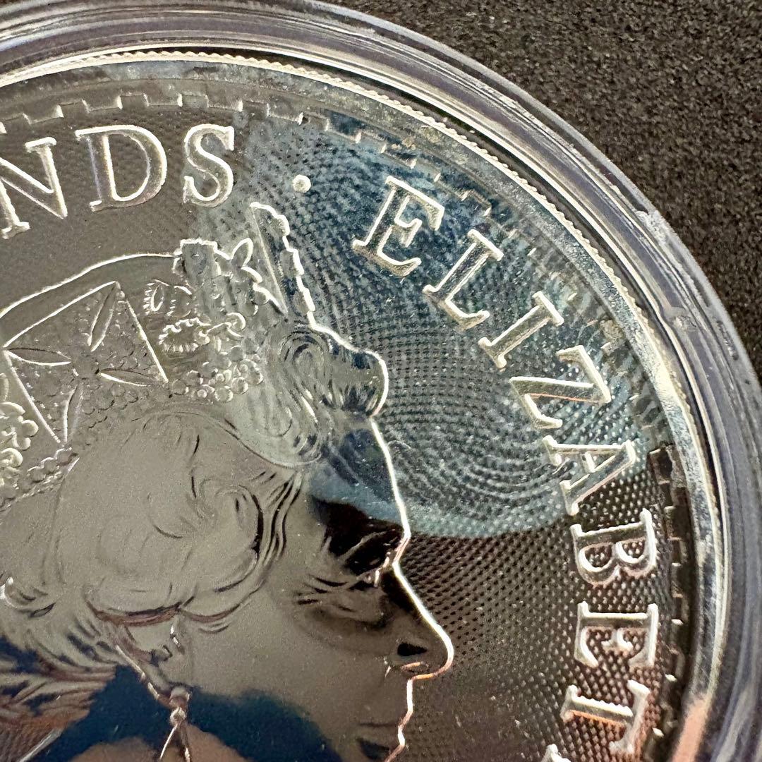 2021年 イギリス ブリタニア銀貨 1オンス