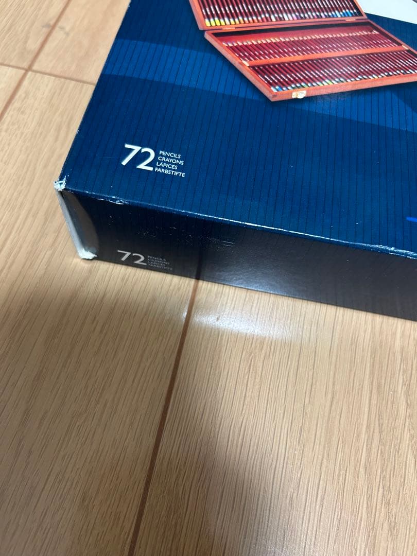 Derwent PASTEL PENCILS 色鉛筆 72色 木製ケース