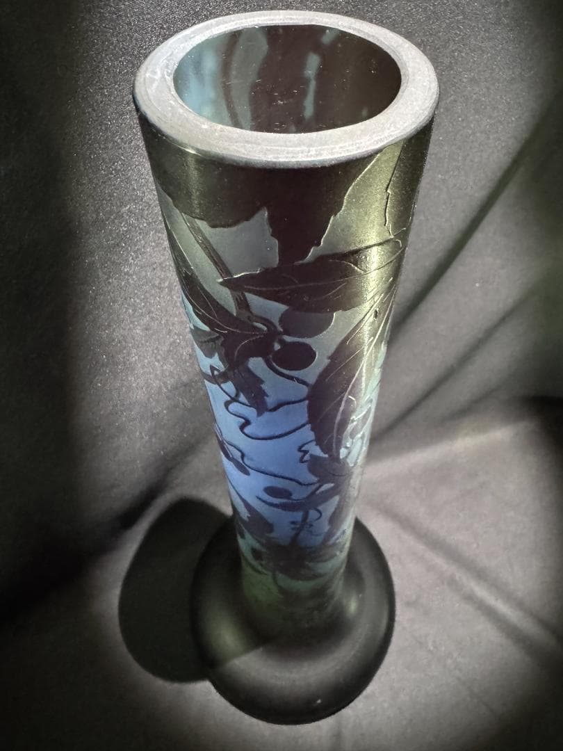 エミール・ガレ Émile Gallé『トケイソウ』花瓶