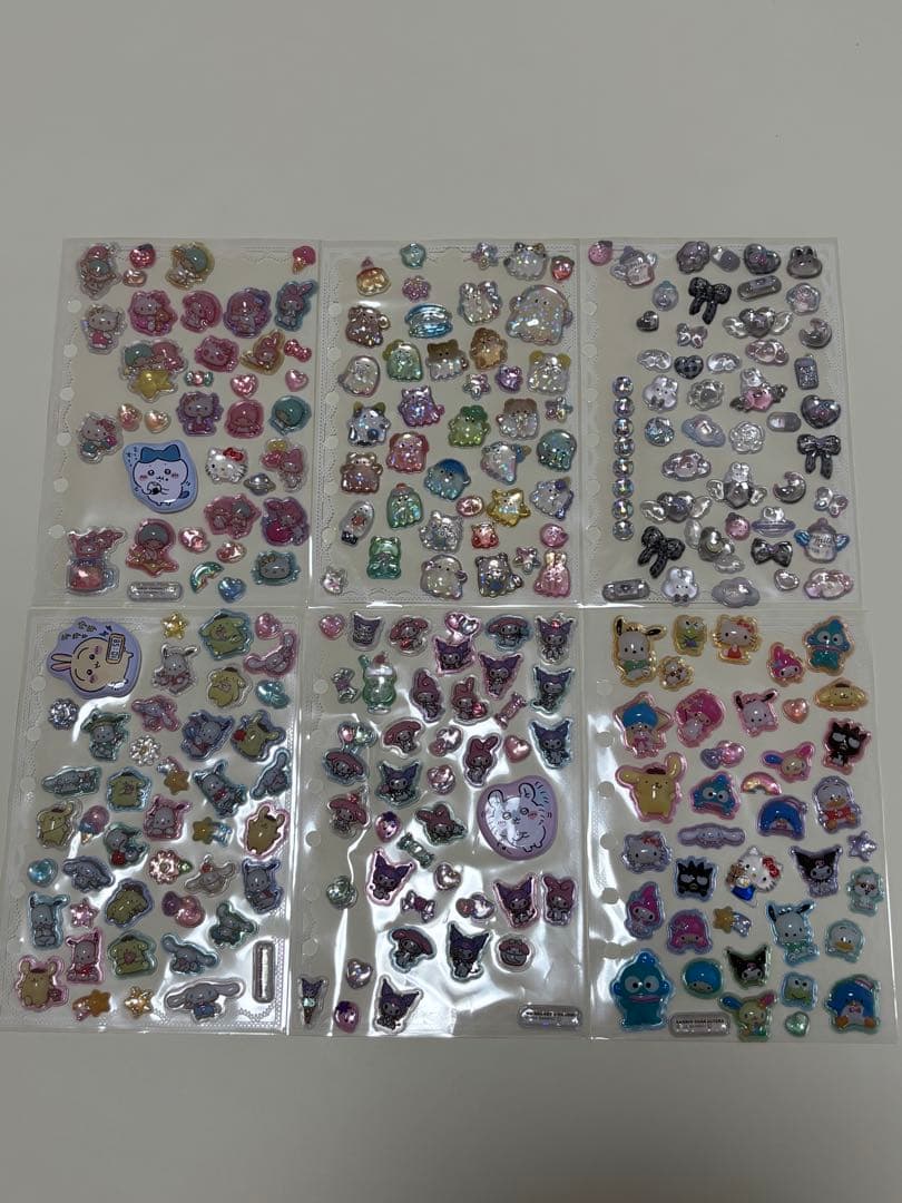 【正規品】早い者勝ちボンボンドロップシール・キャラクターシール・完成品・個別売可