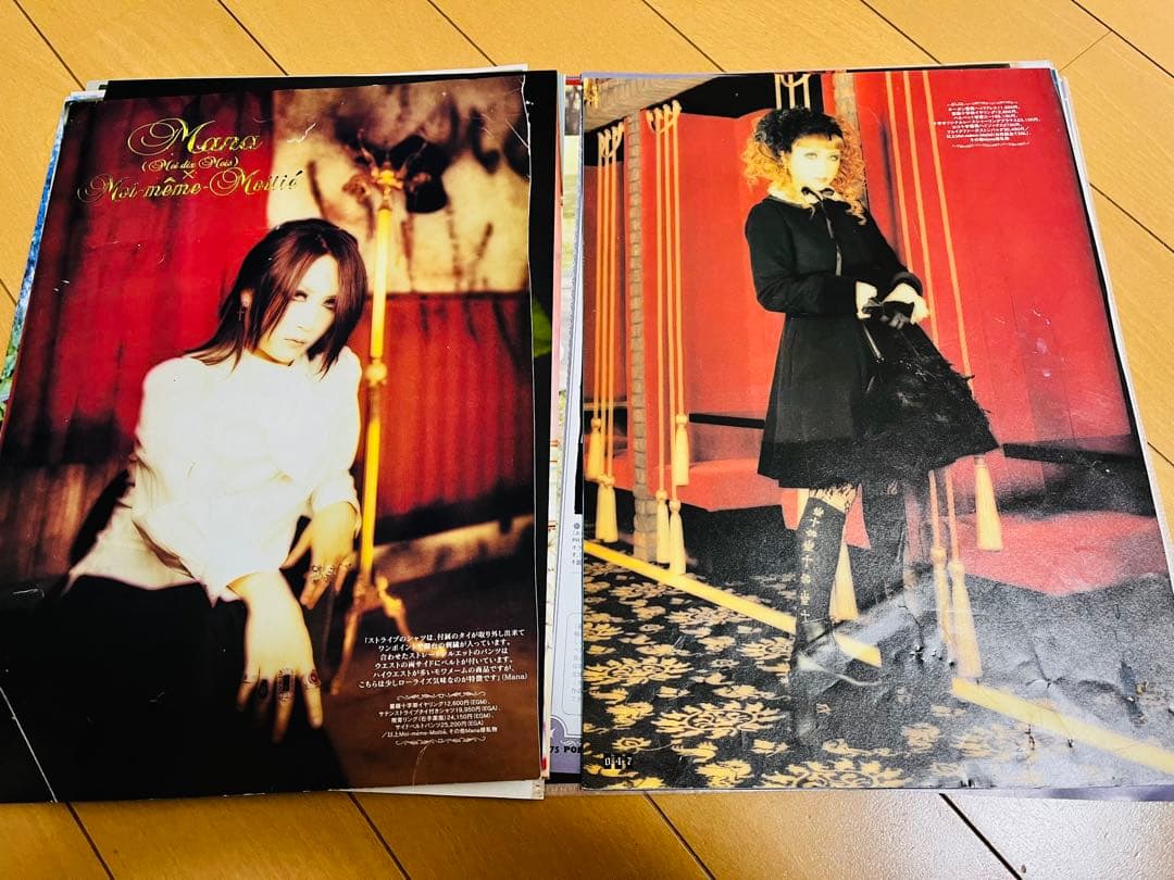 MALICE MIZER Mana様切り抜きセット