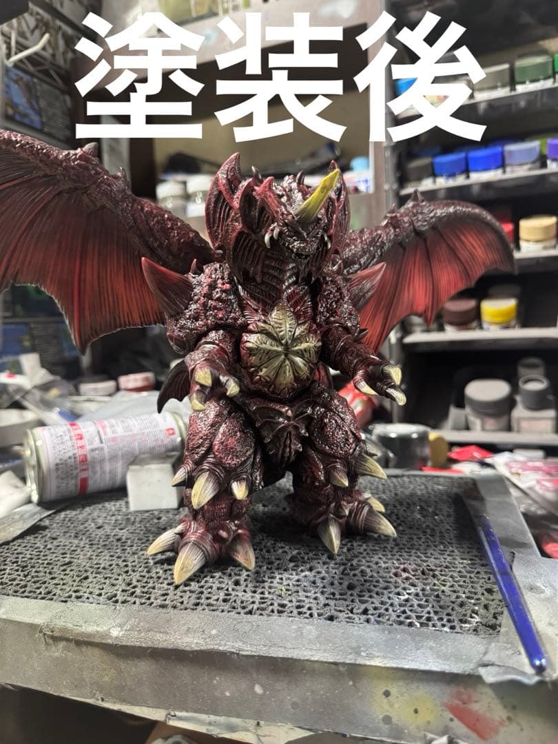 デストロイア　ムービーモンスターシリーズ戯華　リペイント　ゴジラ