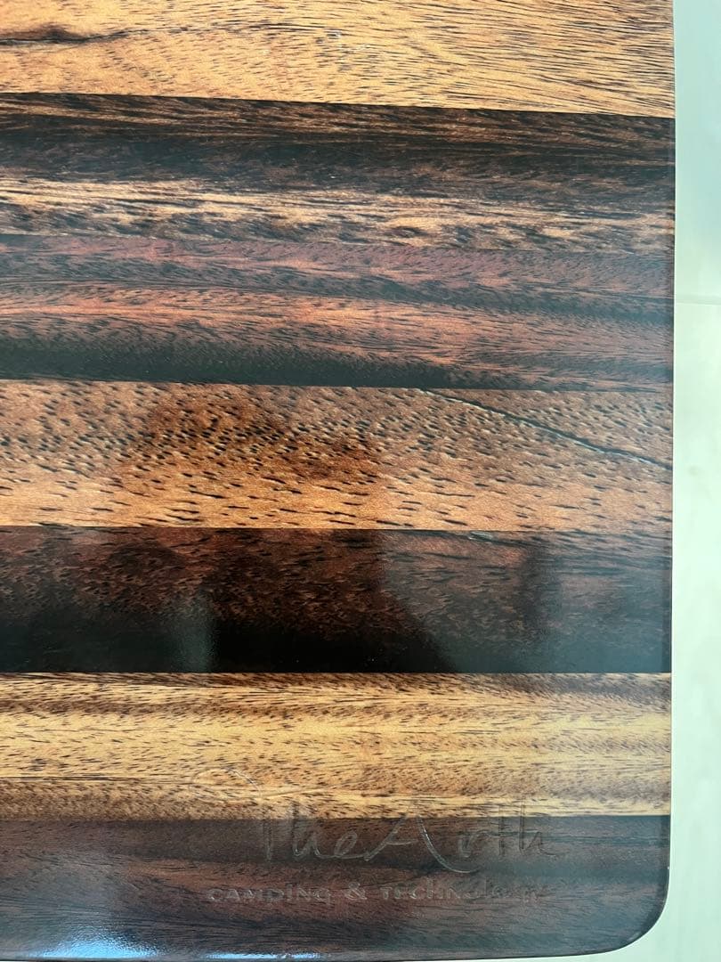 極レアThe arth 角男 スノーピーク ワンアクションローテーブル竹