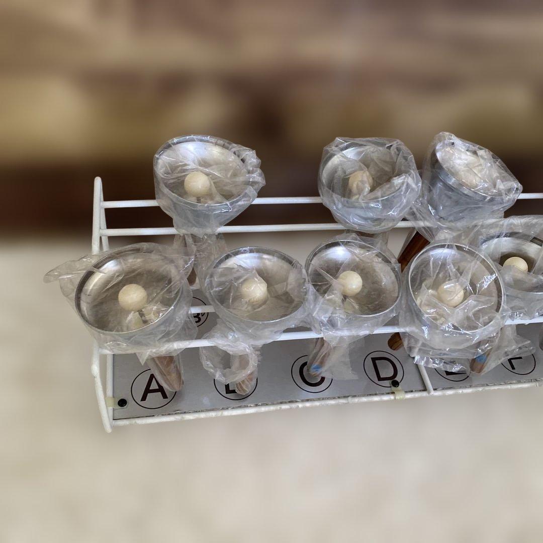 UCHIDA ウチダ　ミュージックベル 20音 スタンド付き