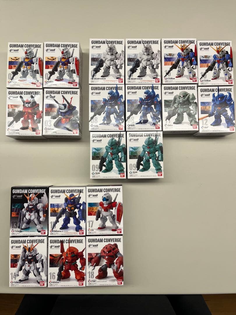 【希少】ガンダムコンバージ　旧シリーズ　バラ売り不可