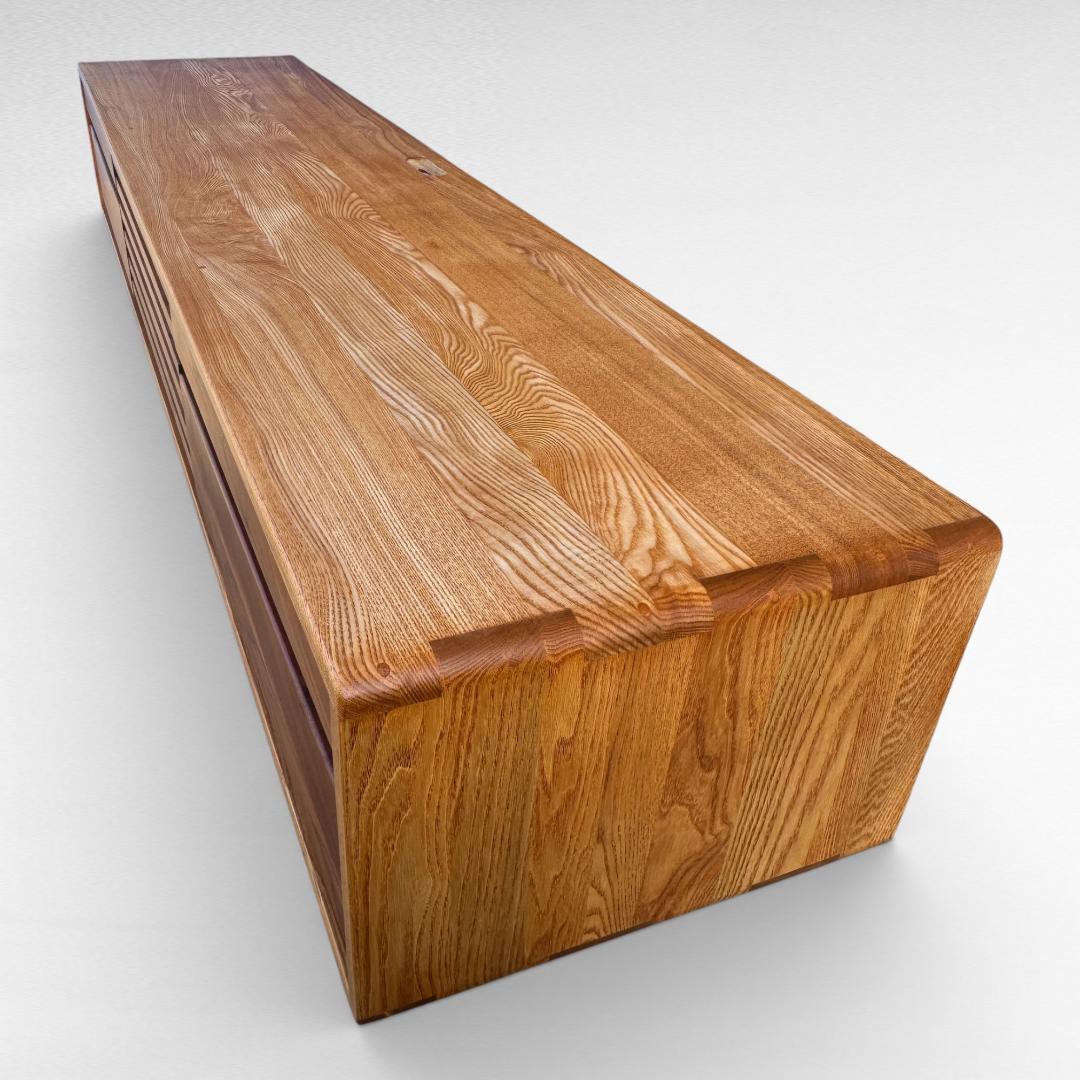 アクタス レリーフ テレビボード 180 タモ無垢