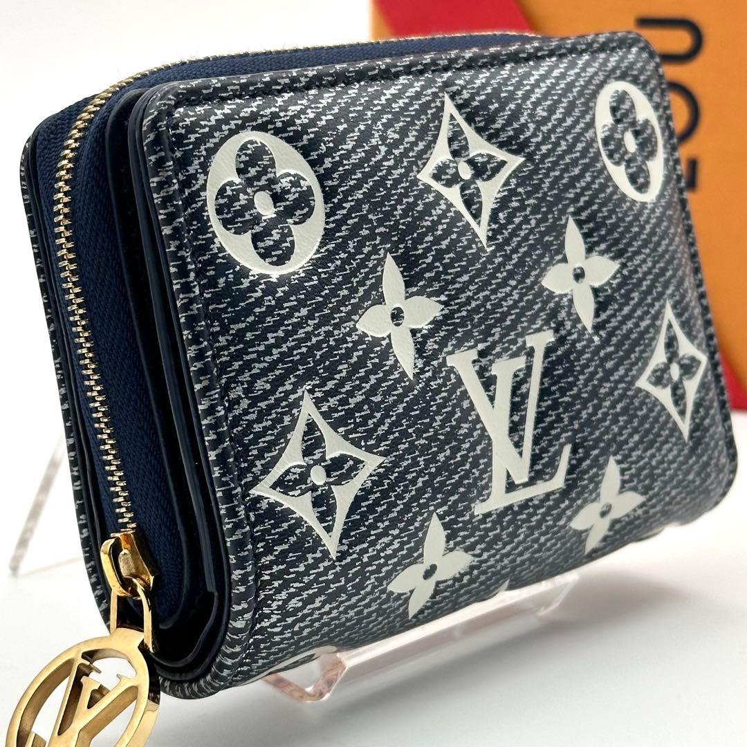 【超希少/極美品】ルイヴィトン モノグラム エンボス ポルトフォイユ ルー