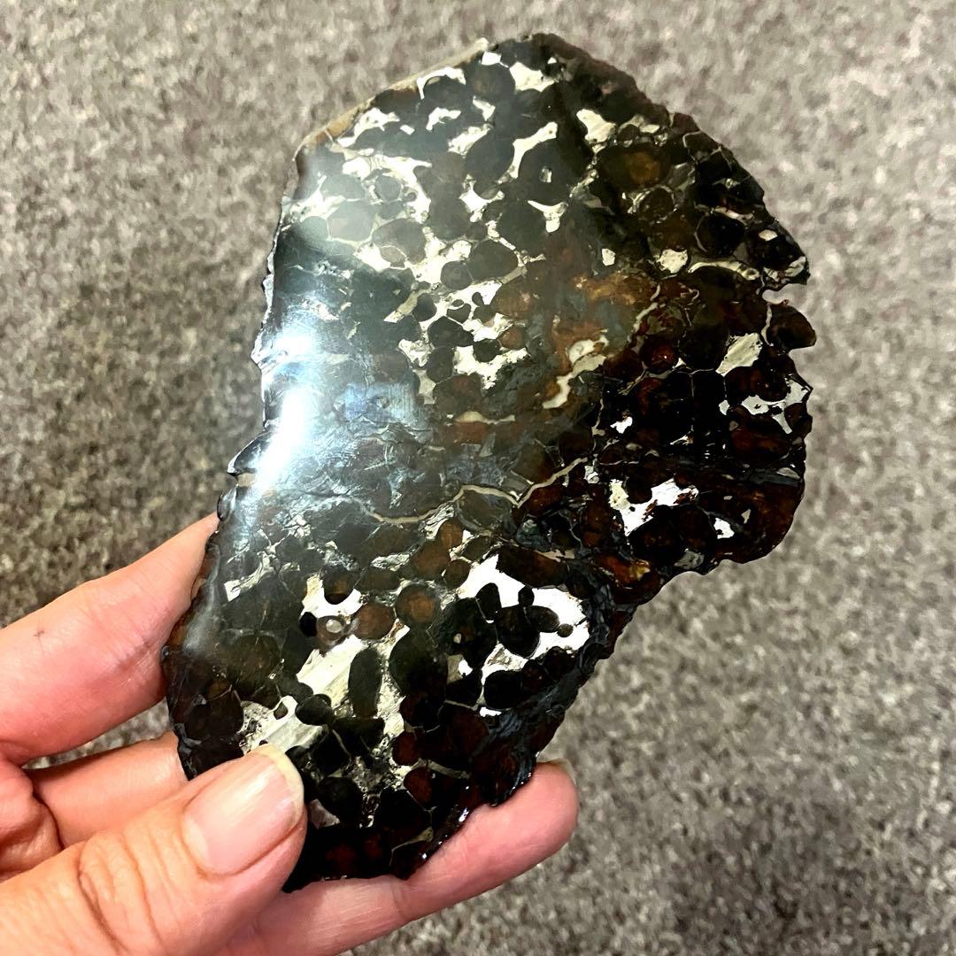 CAESAR　パラサイト隕石 セリコ隕石　石鉄隕石