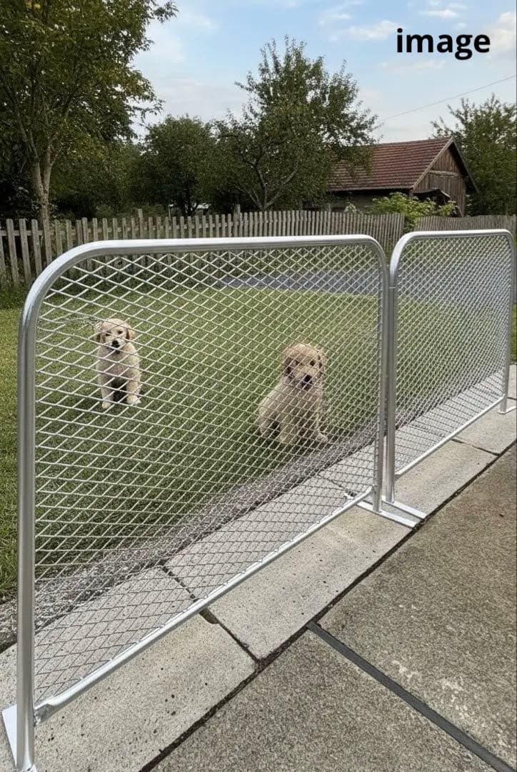 自立式アメリカンフェンス風ペットバリケード 900×600