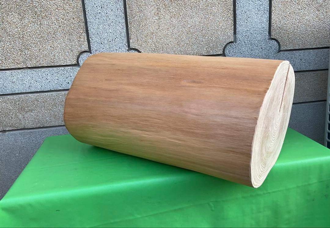 木製 切り株型 スツール