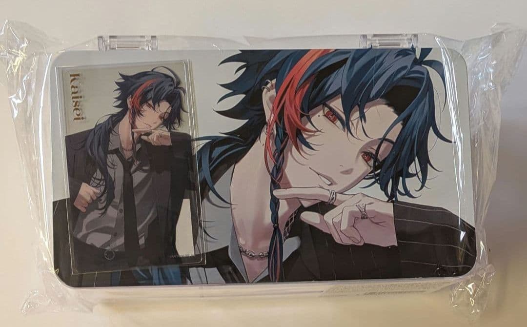 にじさんじ3SKM 魁星 エバーカラーコラボコンタクトケース 特典 クリアカード