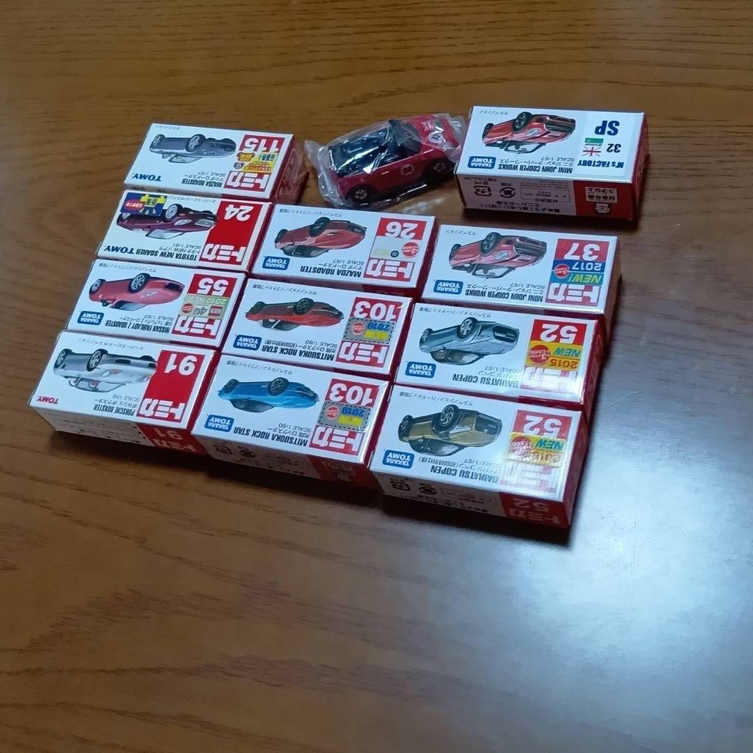 【11台セット】トミカ　ロードスター　ミニクーパー各種