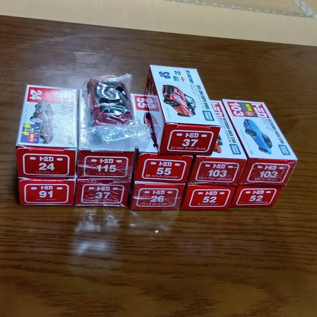 【11台セット】トミカ　ロードスター　ミニクーパー各種