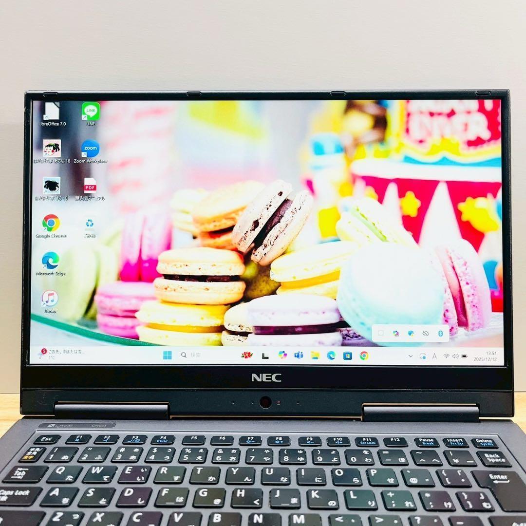 快適Core i5 SSD256GB Win11ノートパソコン フルHD 薄型