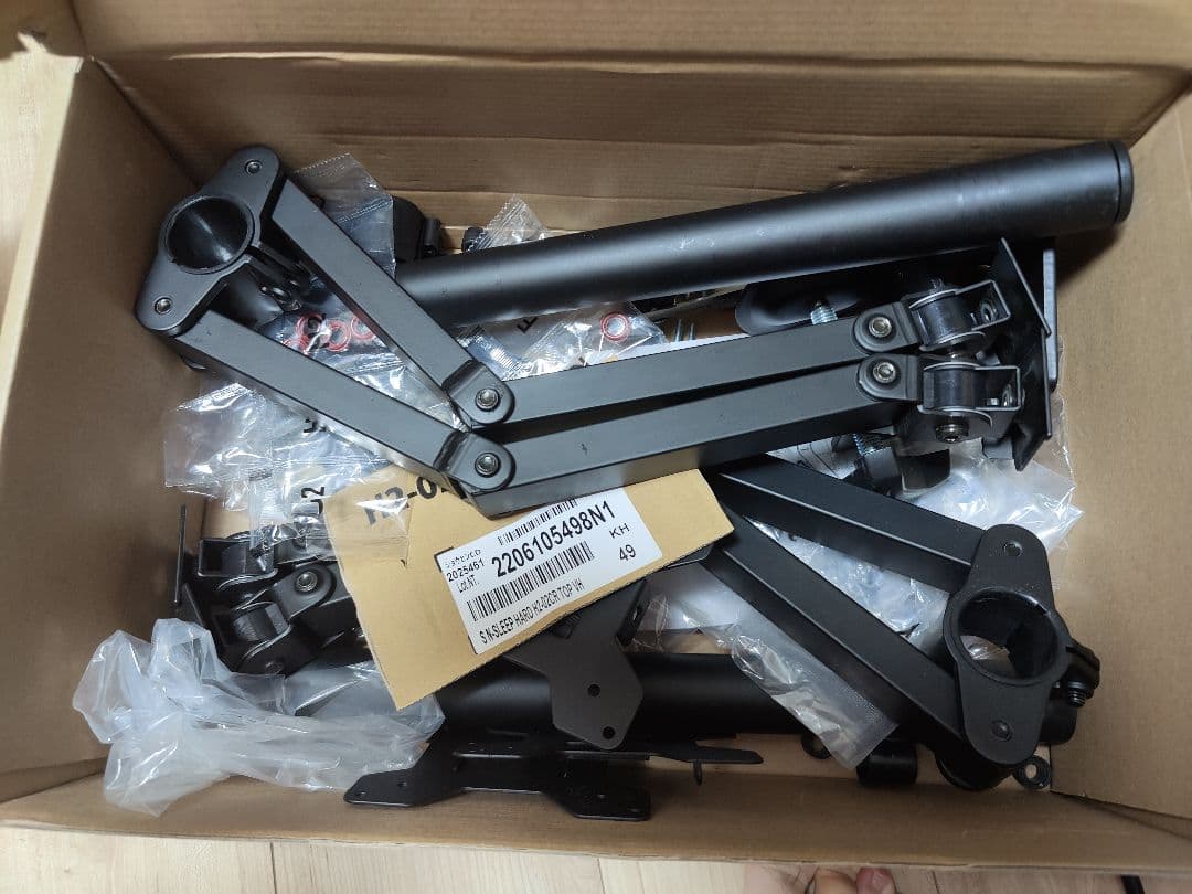 Dell 24インチ モニター S2421HS 2台とモニターアームセット