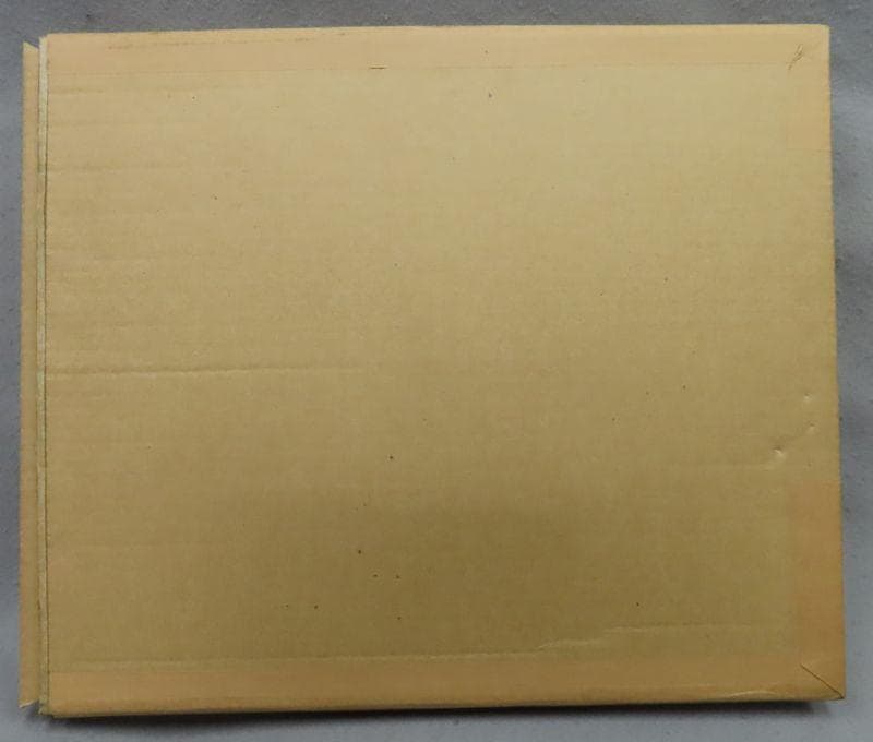 日本画　河本正　『山霧』　共シール　サムホール相当【師：川端龍子】