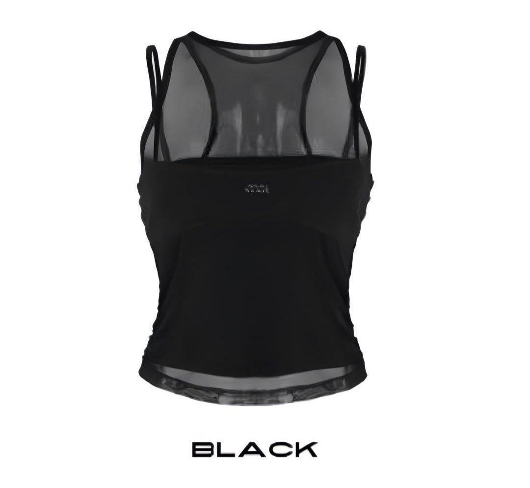 odor ash sleeveless トップス 韓国 シズニルック