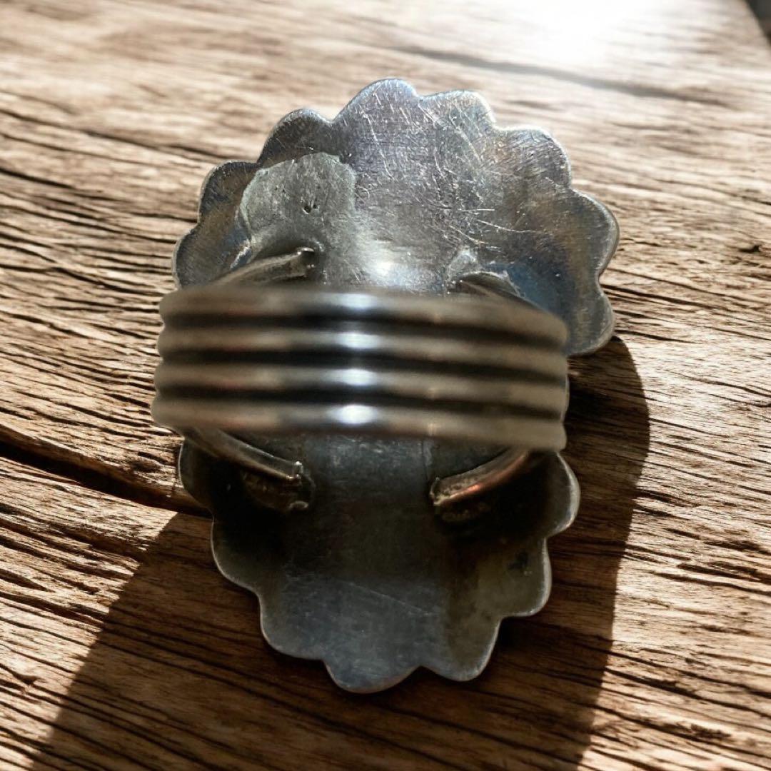 インディアンジュエリー ターコイズ ダブルストーントルコ石 ネイティブアメリカン