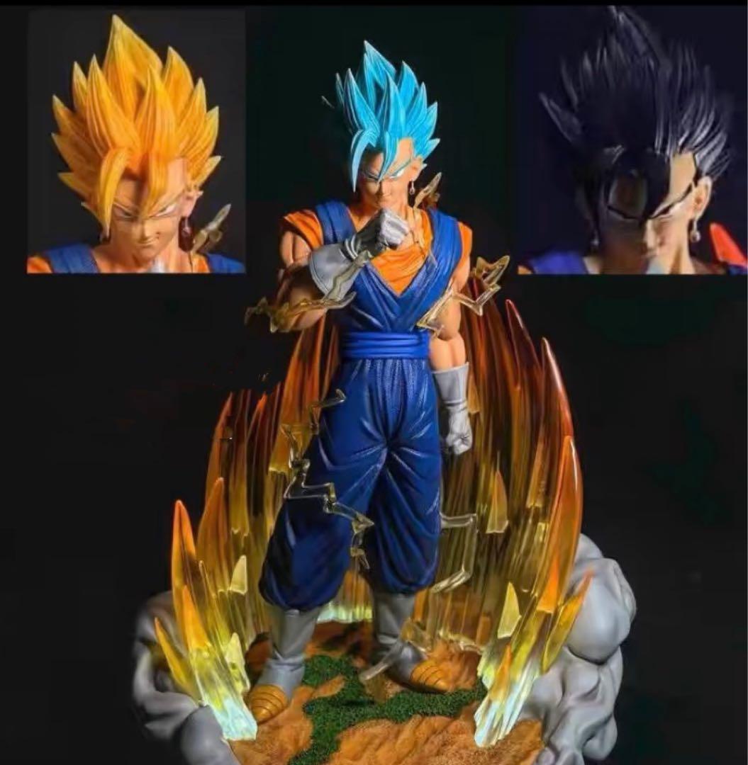 翌日発送　ベジット　ドラゴンボール　フィギュア　ガレージキット　頭パーツ*3種類