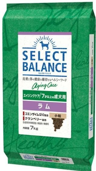 セレクトバランス エイジングケア ラム 小粒 7kg