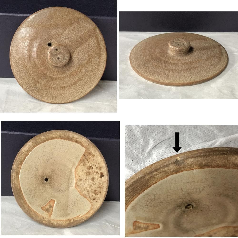 w083 田原陶兵衛 萩焼 宝瓶 合わせ箱 急須 煎茶道具 茶道具