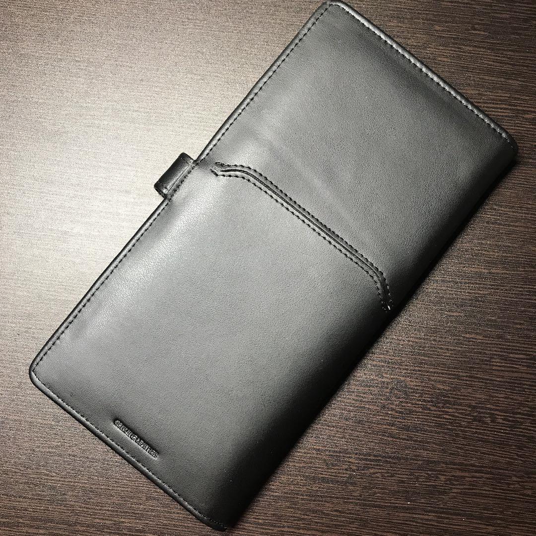 F1 ホンダ Honda Racing Team ロングパスポートケース 本革