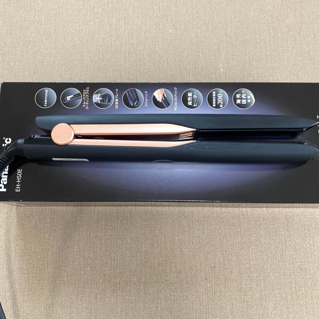 ナノケア ストレートアイロン EH-HS0E-K