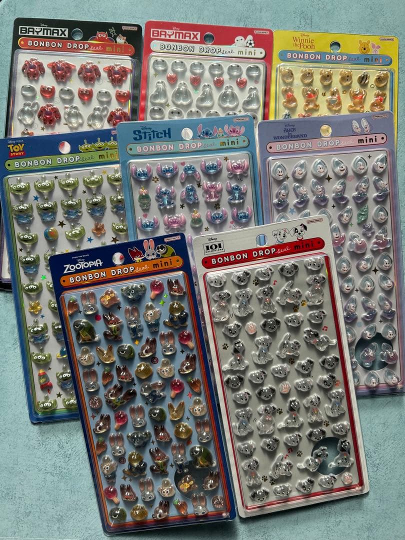 ボンボンドロップミニ ディズニー 101 ズートピア オイスター スティッチ全種