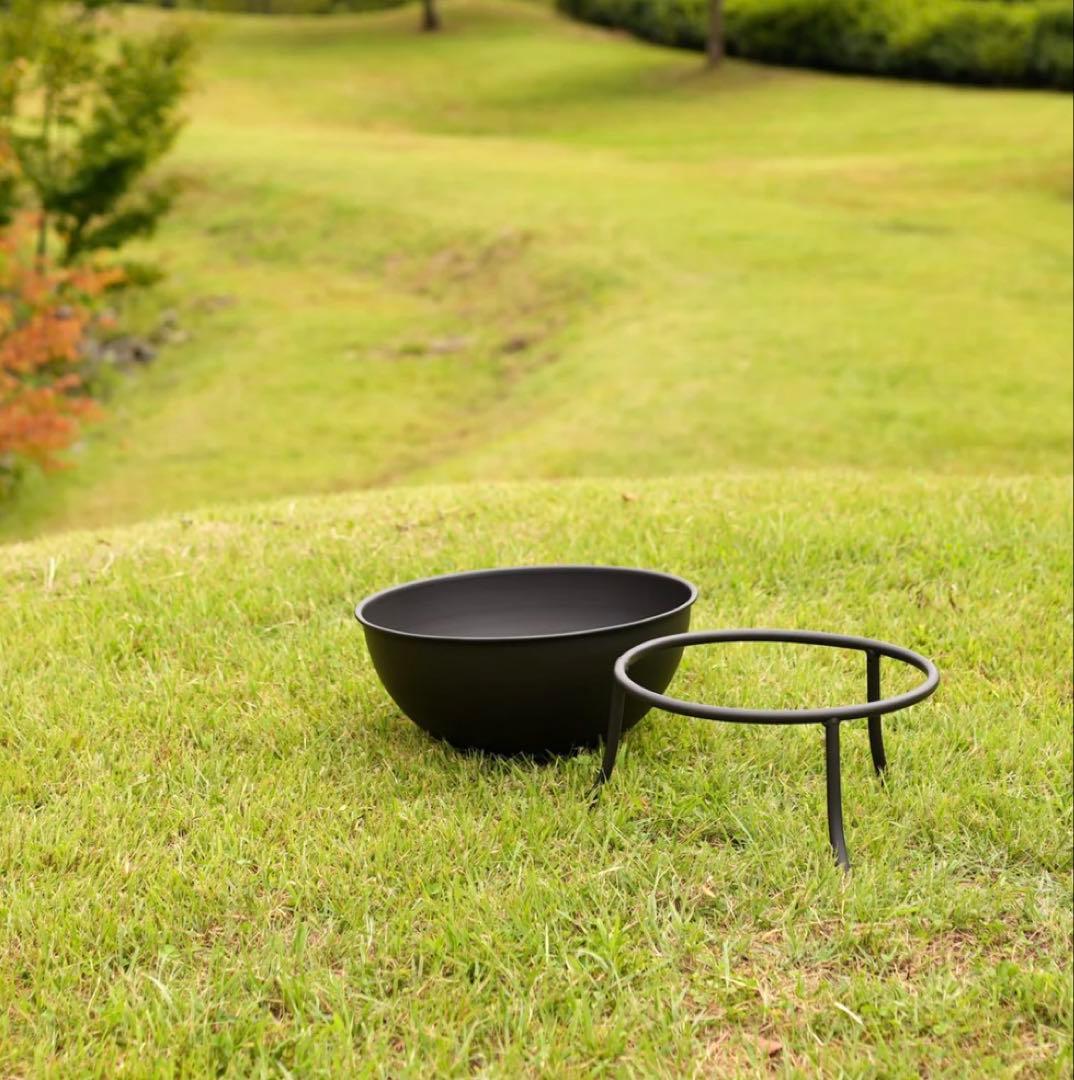 新品 アウトレット 焚き火台 ファイヤーピット ボウル型 BOWL 46cm