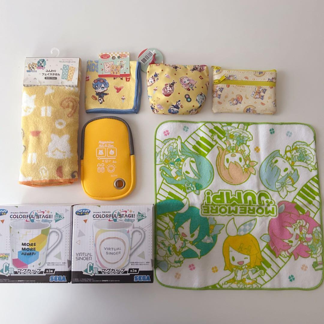 プロセカ ピアプロ Vocaloid 鏡音リン グッズ まとめ売り 缶バッジ