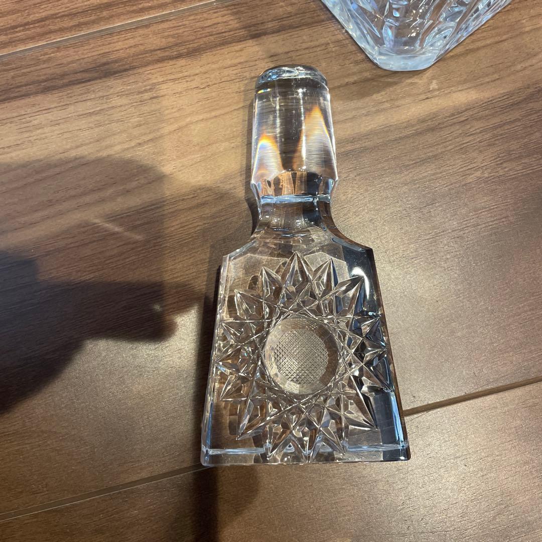 ボヘミア クリスタル デキャンタ ヴィンテージ