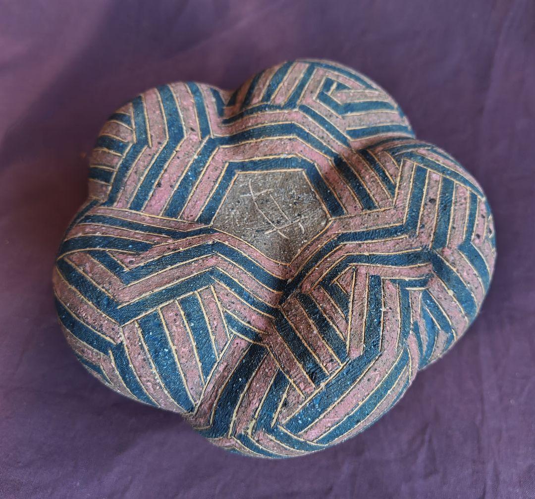 象嵌扁壺 (竹内真吾 作) 未使用 新品同様