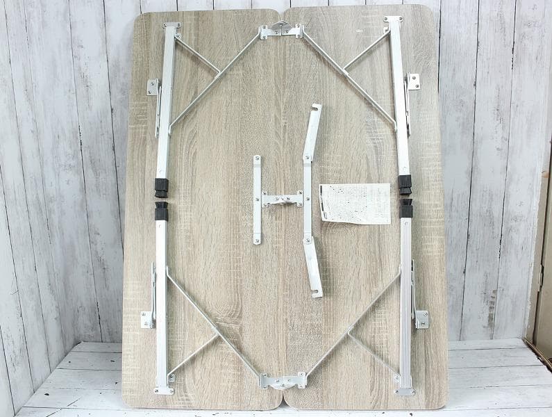 美品 コールマン フォールディングリビングテーブル 90