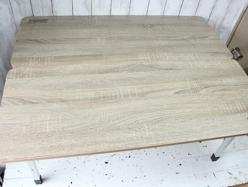 美品 コールマン フォールディングリビングテーブル 90