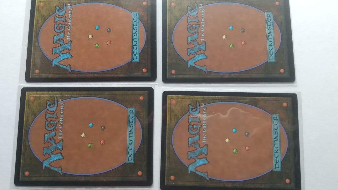 基本セット2020死者の原野日本語１枚、英語３枚。