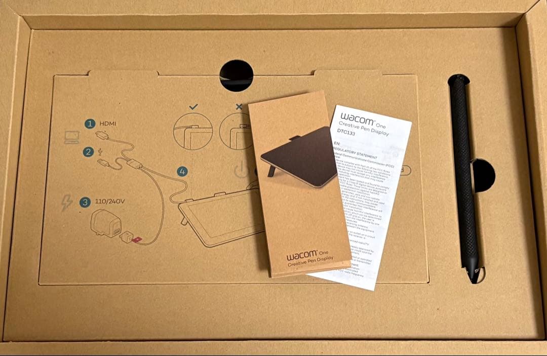 Wacom One Creative Pen Display 液晶タブレット