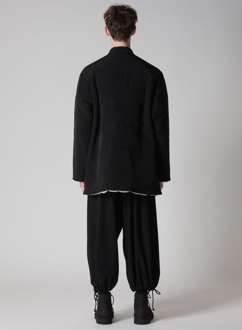 Yohji オム 25AW リバーシブル中綿ブラウス 黒 3