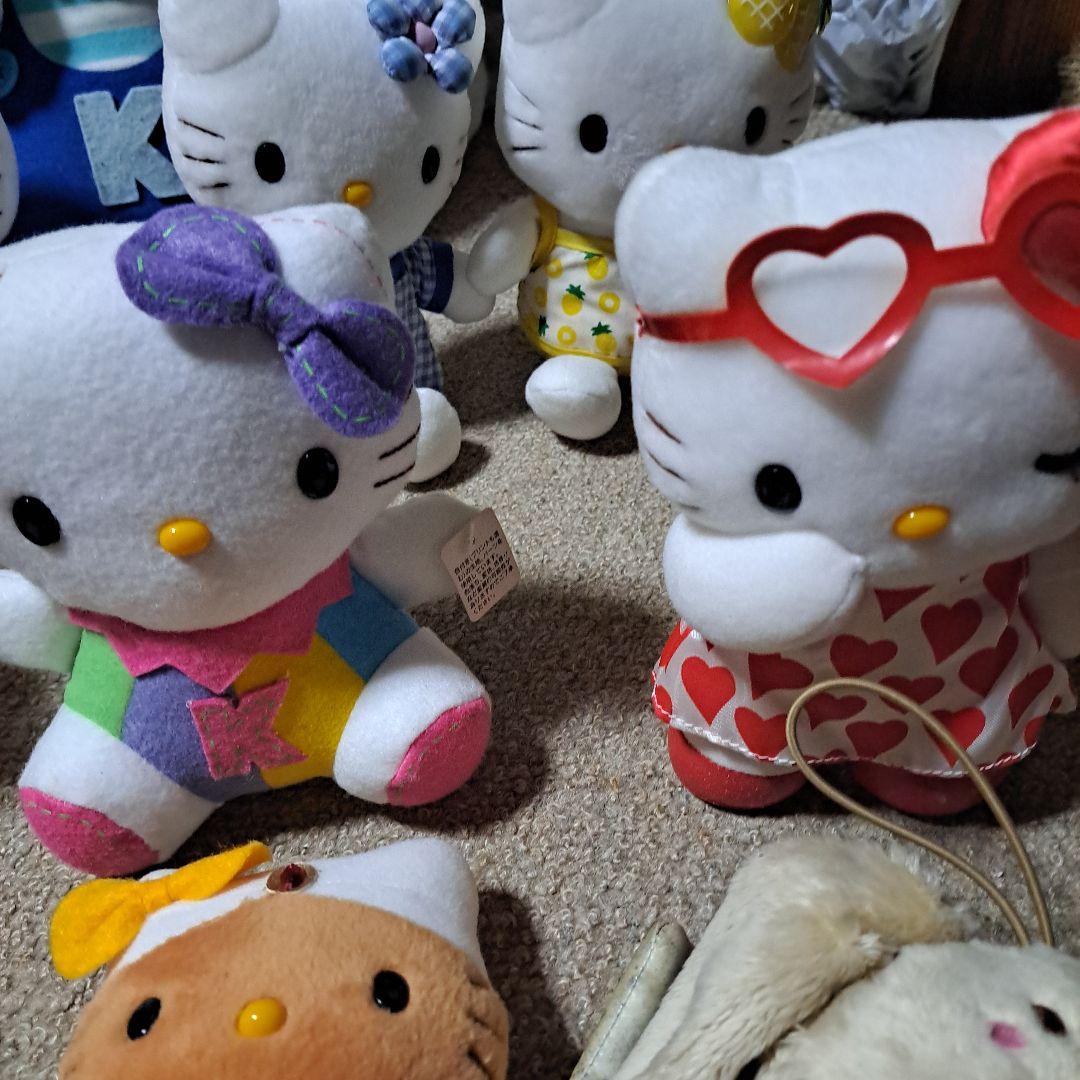 キティ　ぬいぐるみ　２００２年等　まとめて　レア　希少　大幅値下げ