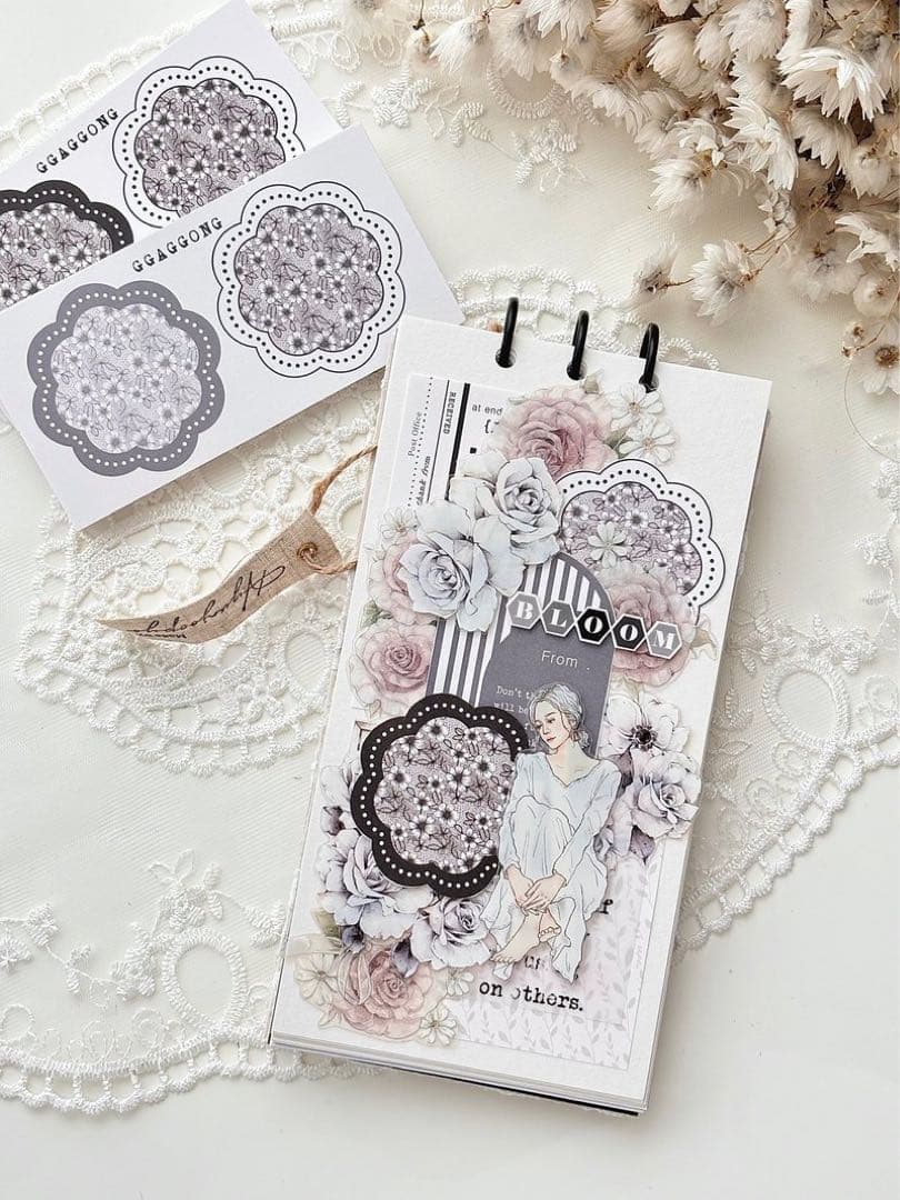 コラージュ素材　紙もの　素材紙　【1887】