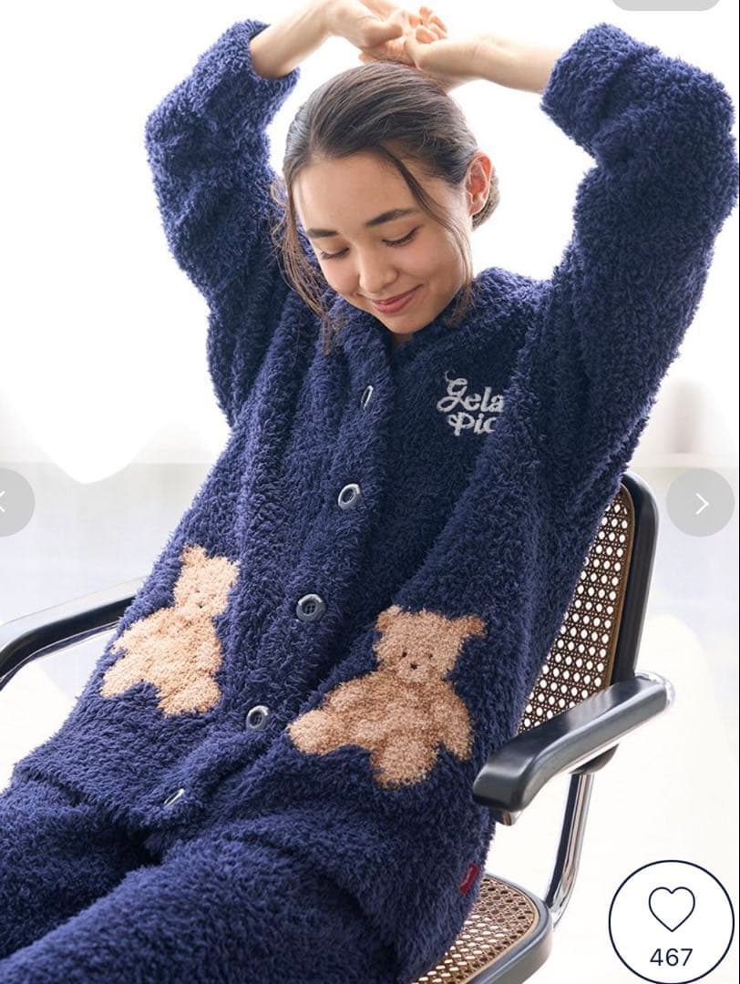 gelato pique/ジェラートピケ/ホリデー/スノーベアジャガードセット