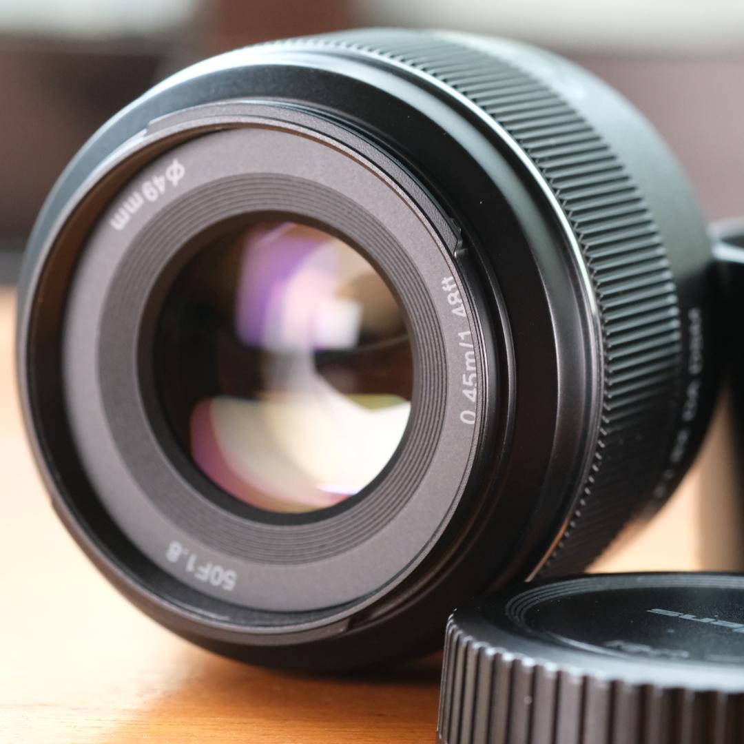 YONGNUO YN50mm F1.8X DA DSM Xマウント AF 極美