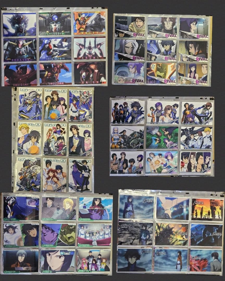 ガンダム00 　トレーディングカード　マイスターワークス　300枚以上