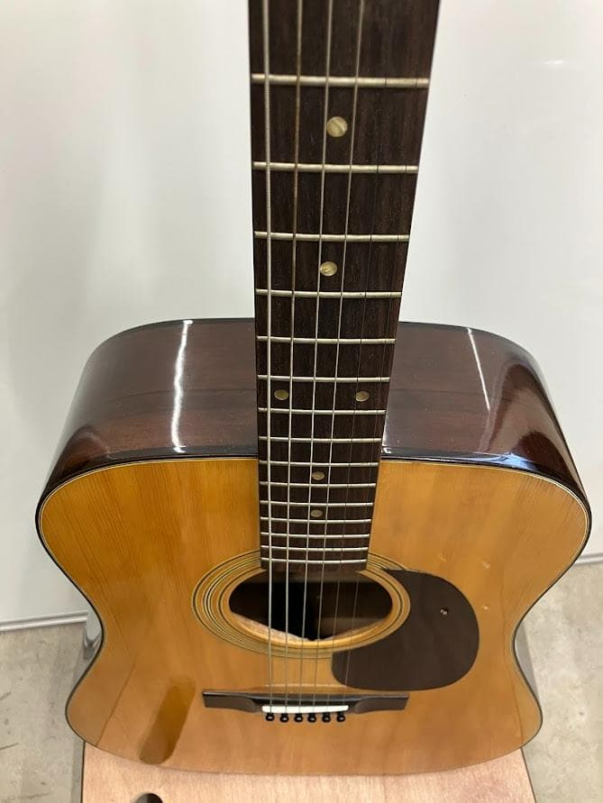 希少　美品　木曽鈴木　W-130　ジャパンヴィンテージ　アコースティックギター