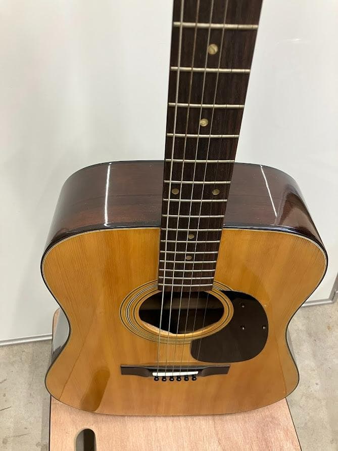 希少　美品　木曽鈴木　W-130　ジャパンヴィンテージ　アコースティックギター