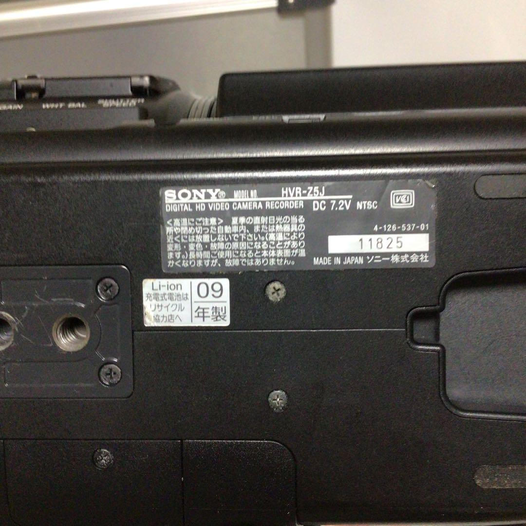 Sony HDV HVR-Z5J ビデオカメラ 本体　セット