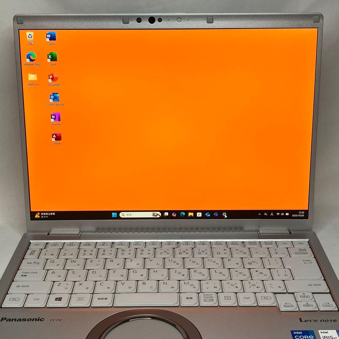 準美品 Let's note FV1 11世代 i5 16GB QHD オフィス